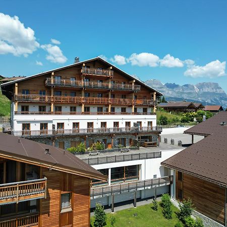 Terresens - Les Fermes Du Mont-Blanc Aparthotel กงบลู ภายนอก รูปภาพ